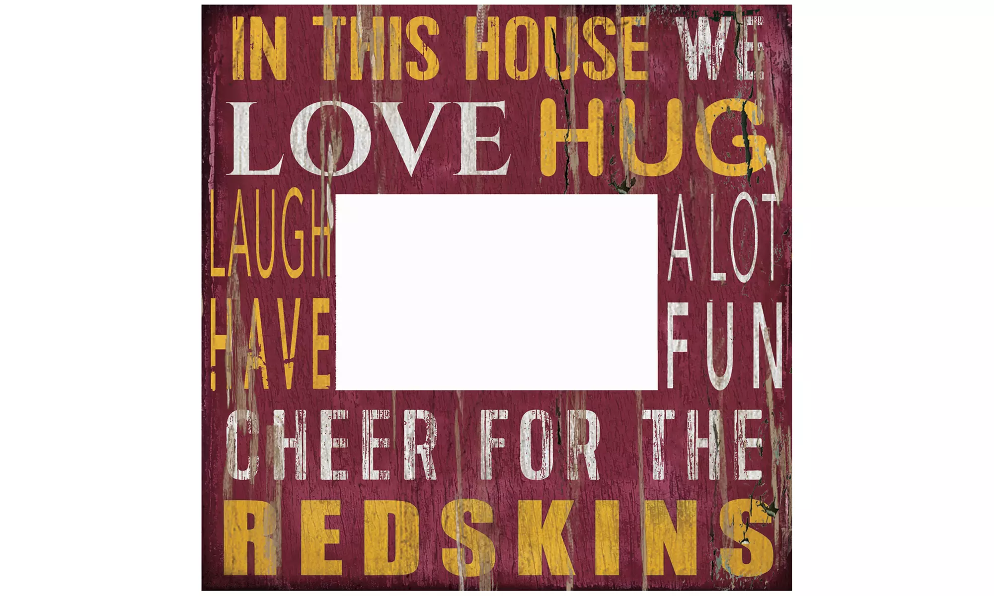 NFL 10'' X 10'' In this House Picture Frame - Second Medium