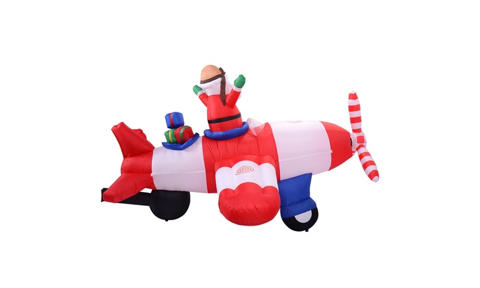 Costway 8 Ft Airblown Inflatable Christmas Xmas Santa Claus