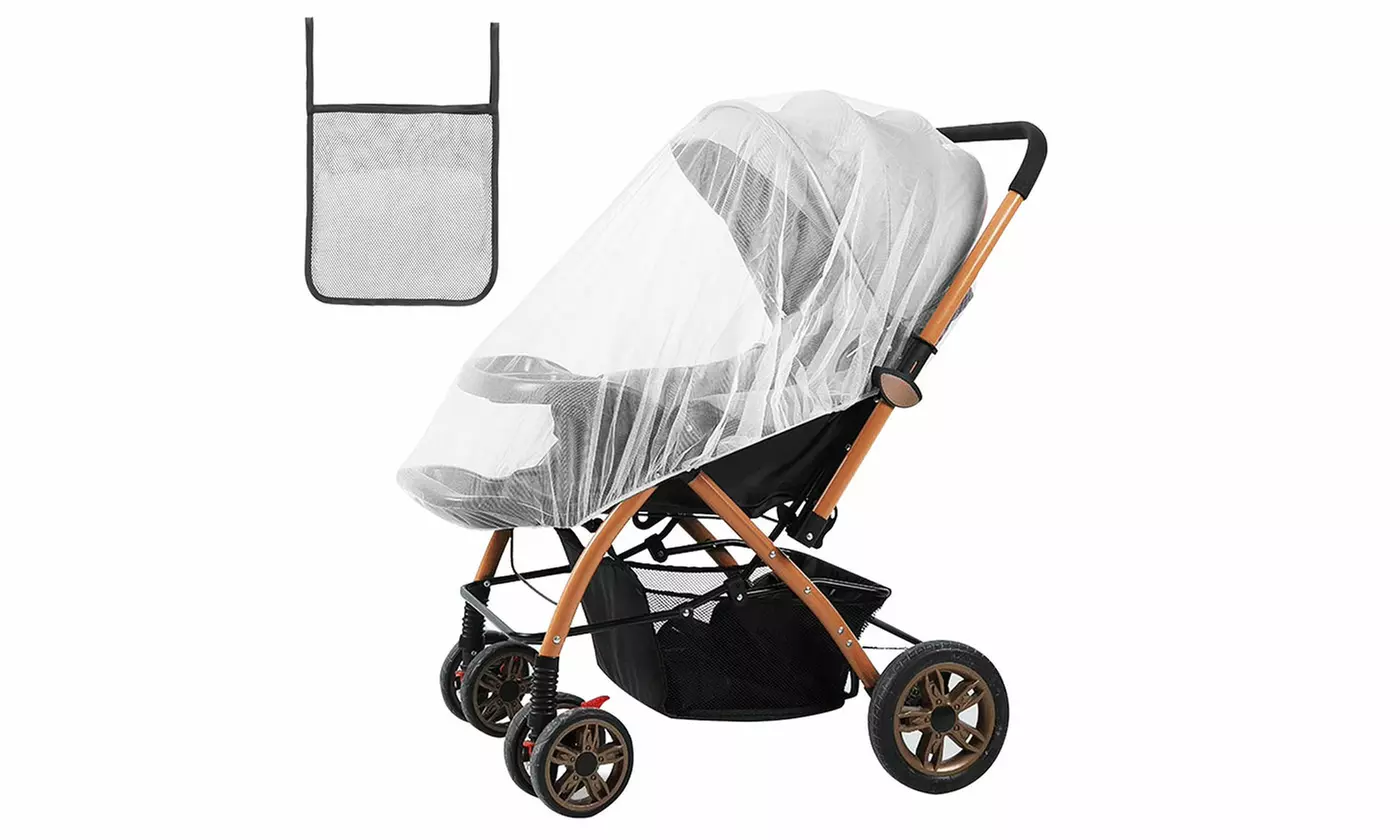 Baby Stroller Car Seat Mosquito Net Bug-Protection Insect Cover