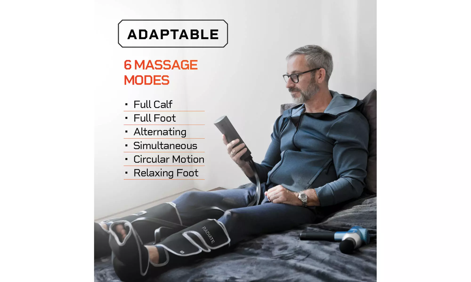 Lifepro Leg Massager - Foot and Leg and Calf Compression Massager - Second Medium