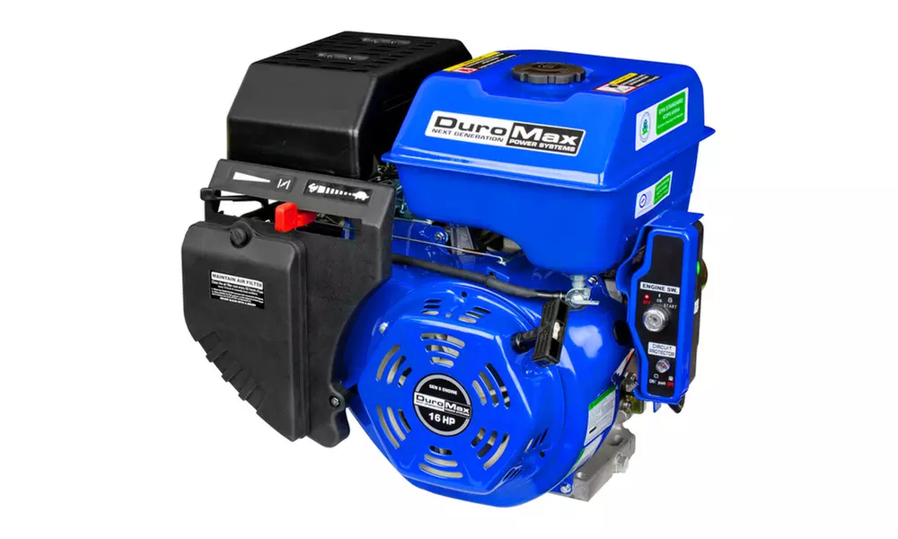 DuroMax 16Hp 1" Shaft Gasoline Powered Electric Start Engine - Primary Image