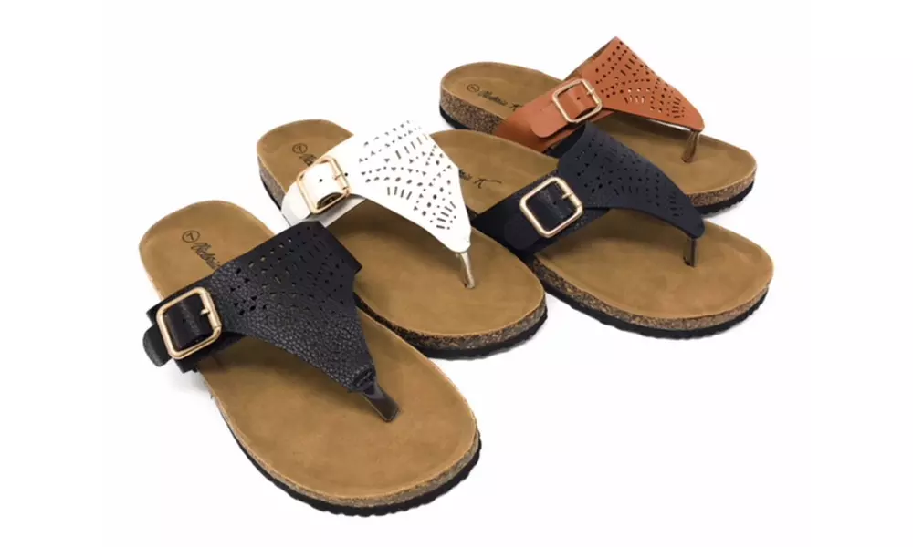 Krystal Women's Cushion Filled Sandals - Primary Image