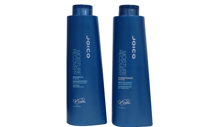 Joico Moisture Recovery Shampoo Conditioner Liter Size 33 8 Oz Combo Set Groupon