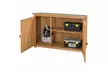Double Doors Fir Wooden Garden Yard Shed Lockers Outdoor Storage Cabinet Unit - Second Medium
