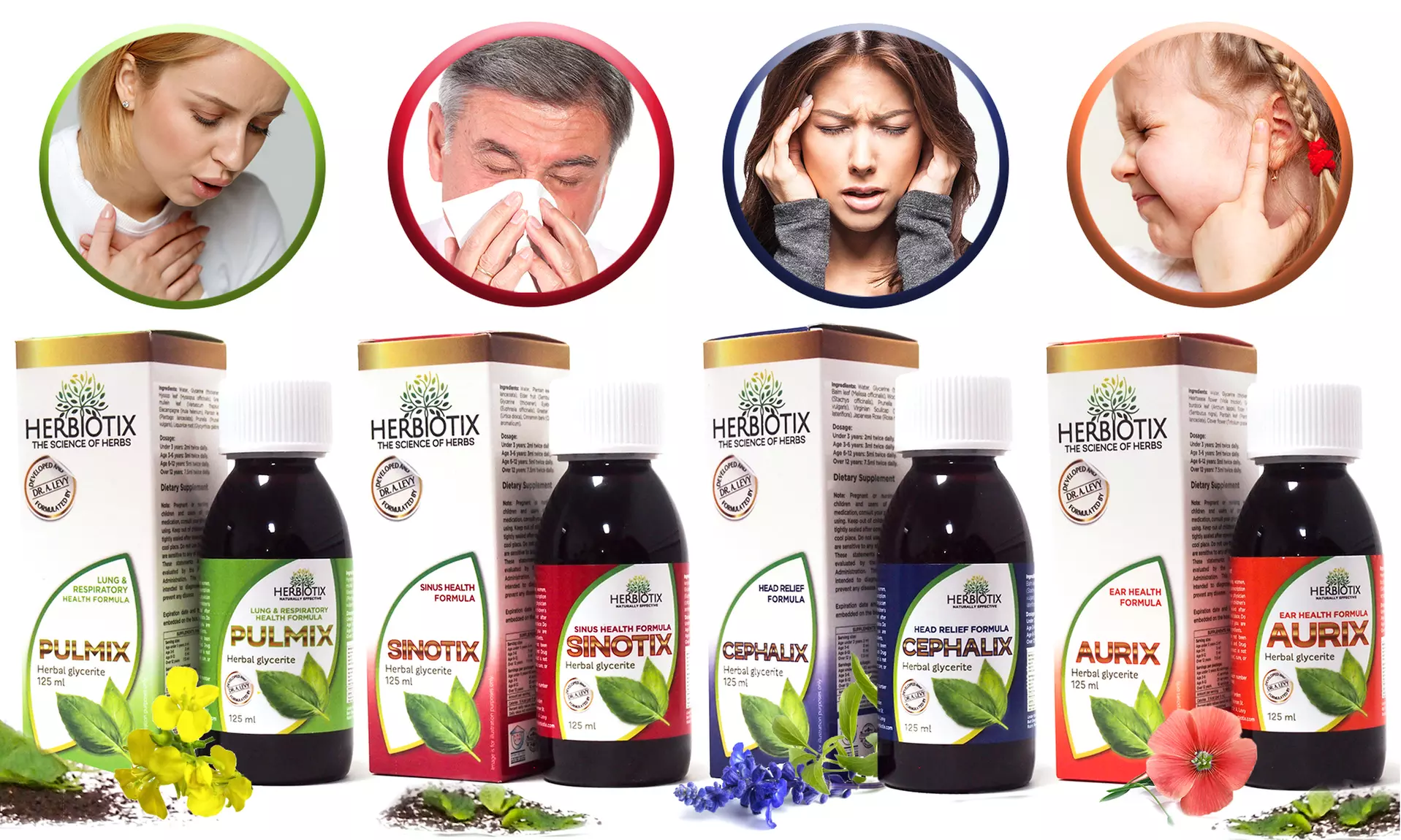 Herbiotix , All-Natural Herbal Formulas by Dr. A. Levy MD - Primary Image