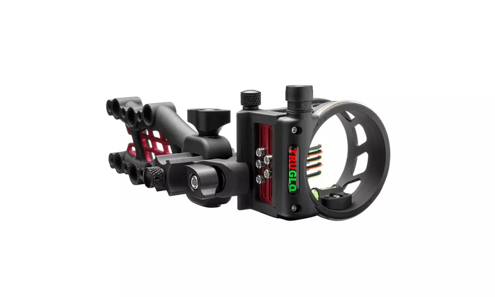 TRUGLO Carbon Hybrid Micro Adjust 5 Pin Sight Black - Primary Image