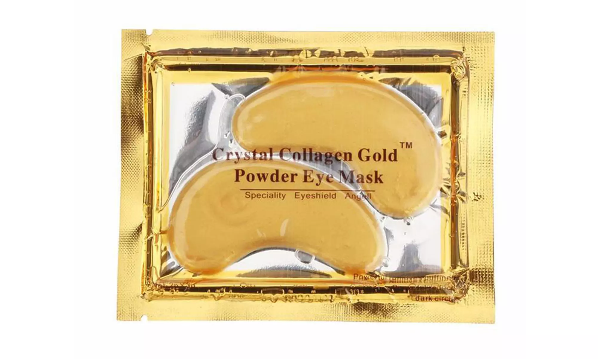 20 pairs under Eye Pads Mask Anti Dark Circle Wrinkles Crystal Gold