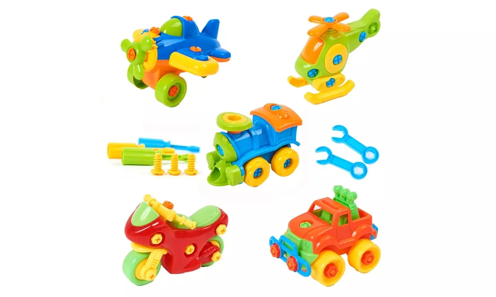 Mi-wonder Vehicle Take Apart Toys Construction Engineering STEM Learning Toy - Primary Image