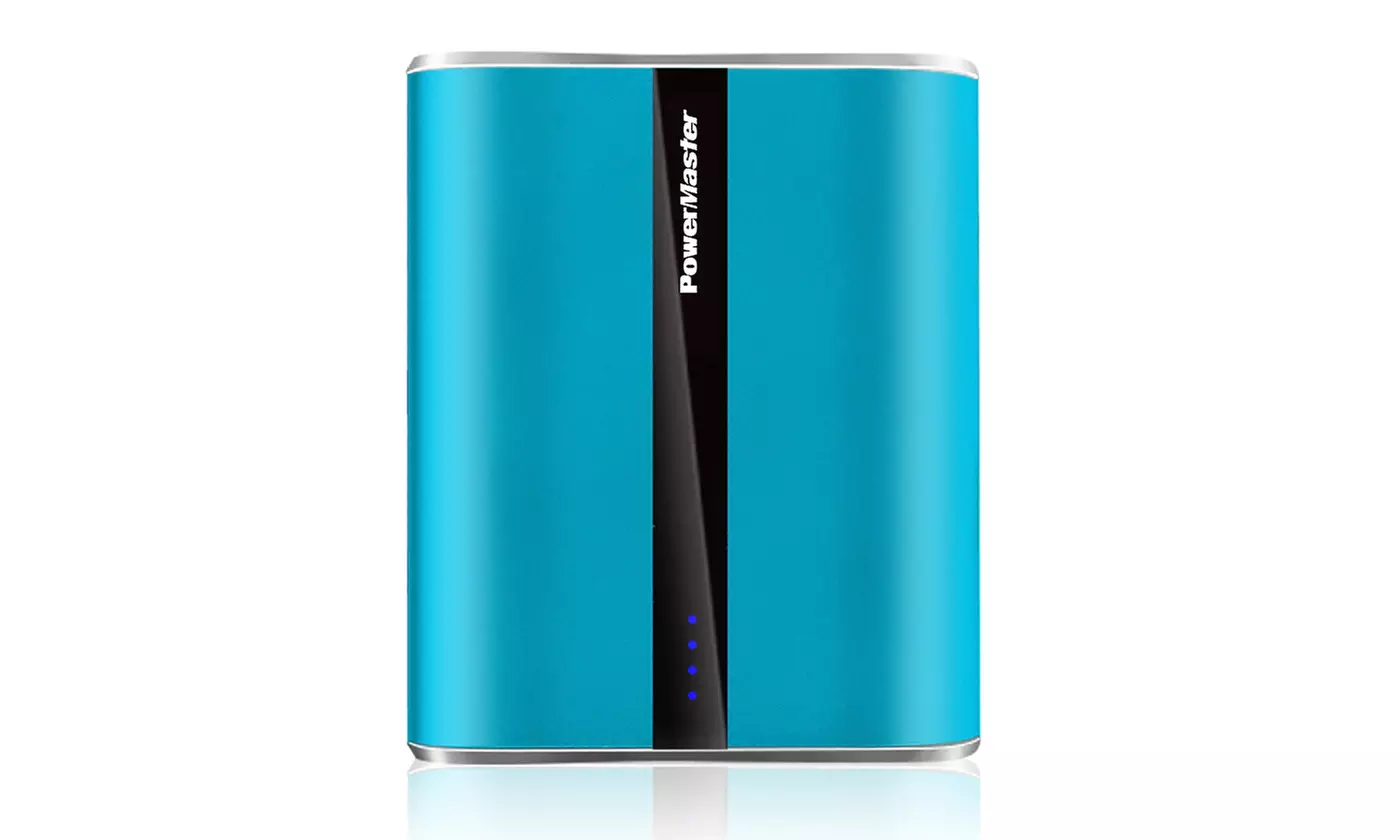 PowerMaster 12,000mAh LED Dual-USB Power Bank