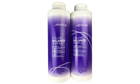 Joico Color Balance Purple Shampoo And Conditioner 33.8 Oz Duo Purple Liter Duo