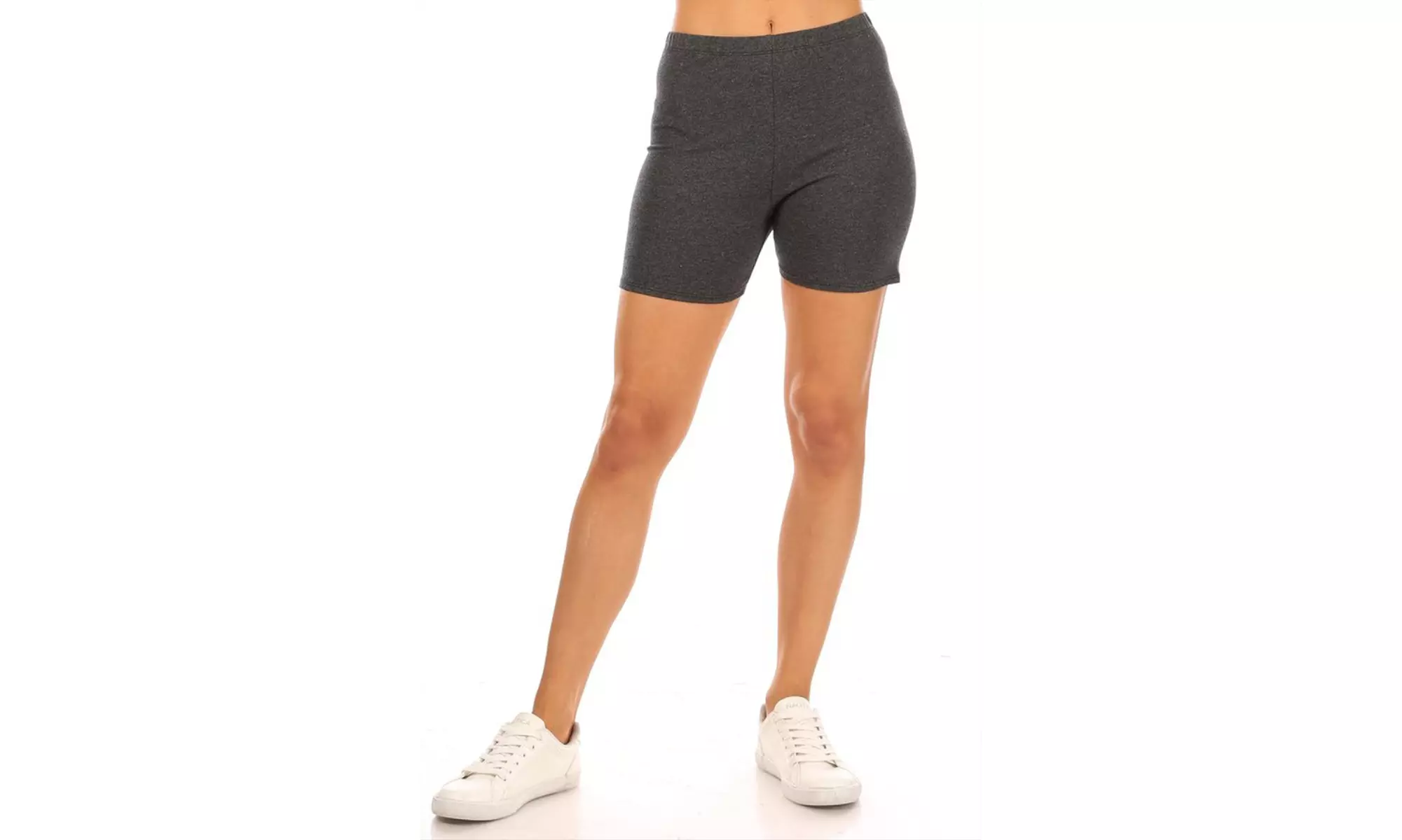 Women's Casual Stretch Cotton Solid Short Pants