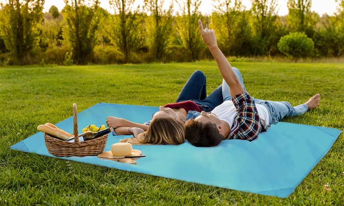 portable beach blanket