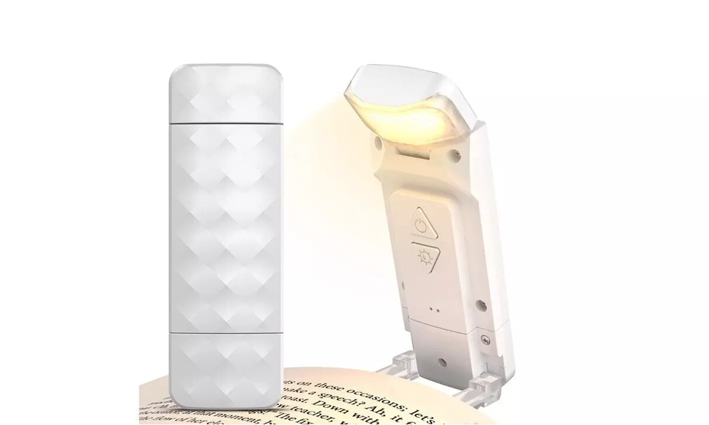 USB Rechargeable Book Light for Reading in Bed Portable Clip-on LED Reading Lamp