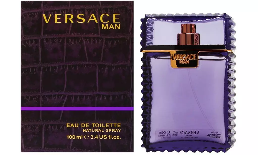 Versace Man by Versace EDT 3.4 Oz Men's (Purple) - Primary Image