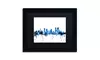 Michael Tompsett 'Denver Colorado Skyline III' Matted Framed Art