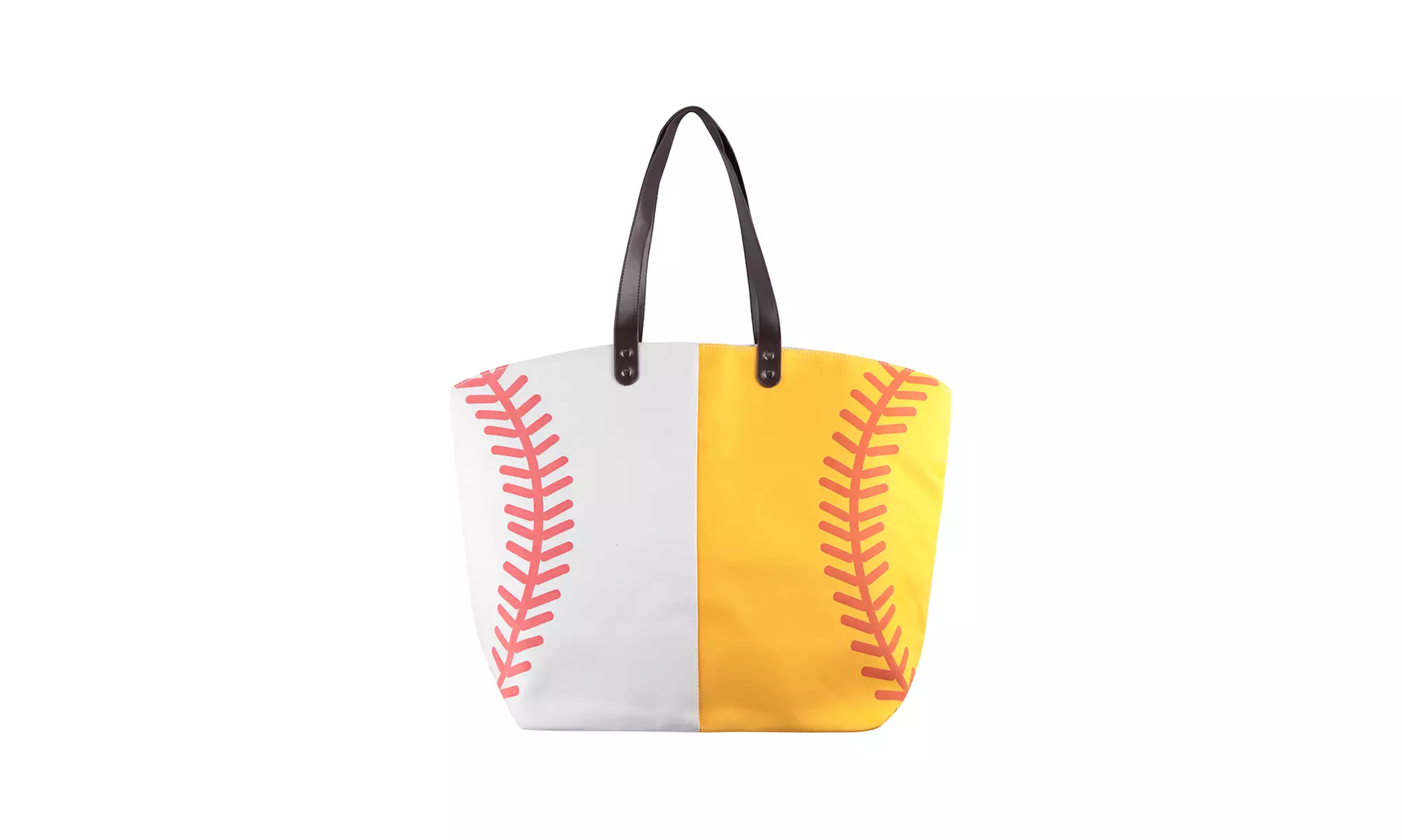 Riah Fashion's Sports Leather Tote Bag-HDG2693