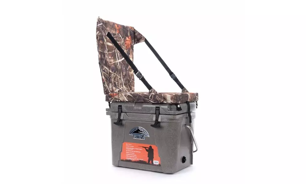 Nash 23 quart Sub Z Cooler with High Back Seat - Primary Image