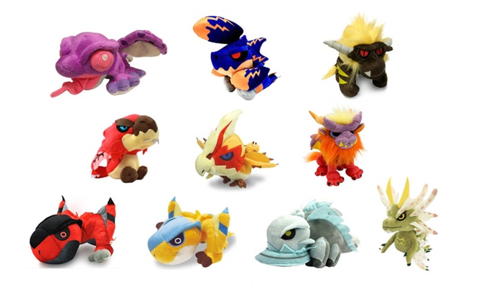 monster hunter plush toys