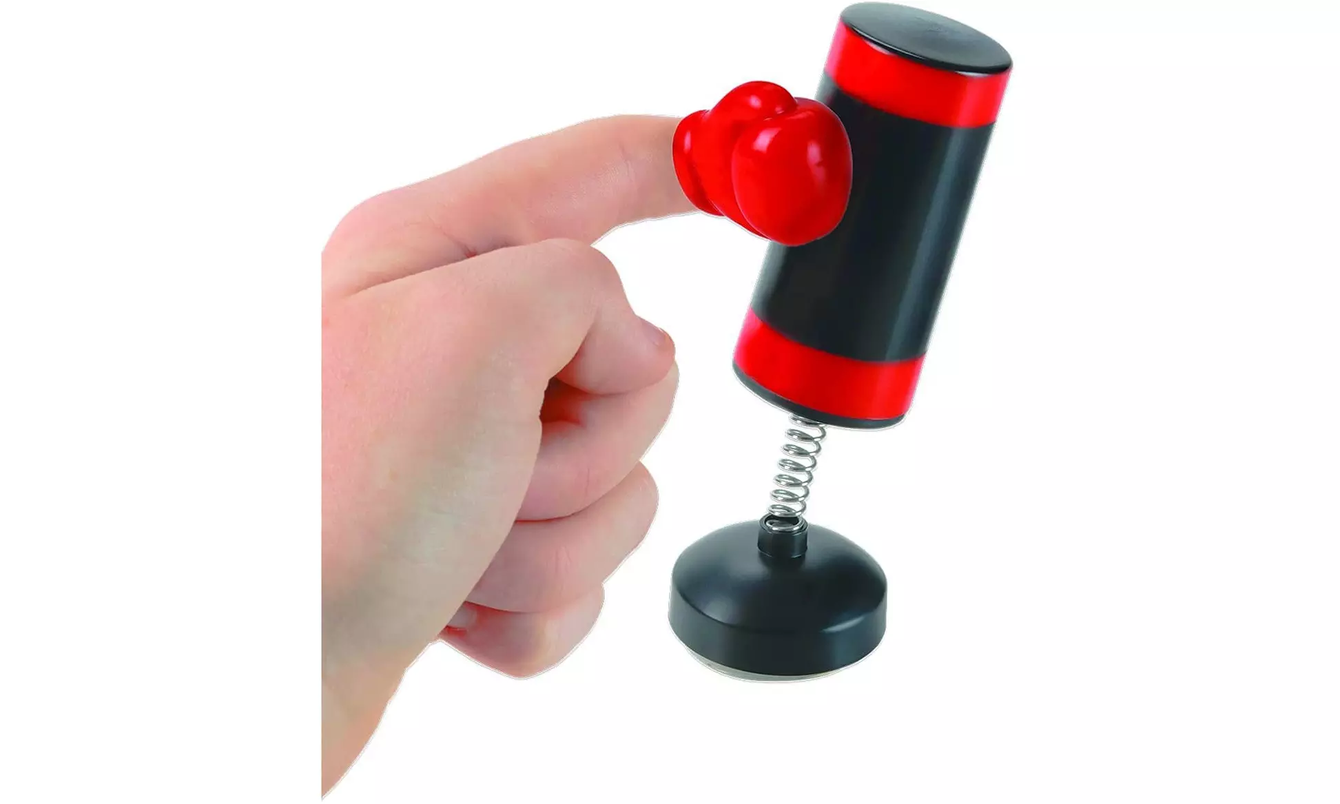 Desktop Boxing Game Mini Finger Toy with Punching Bag - Primary Image