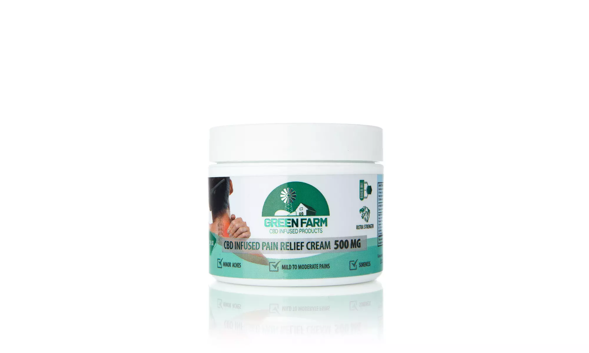 Ultra Strength CBD Pain Relief Menthol & Camphor Creams & Gels from Green Farm