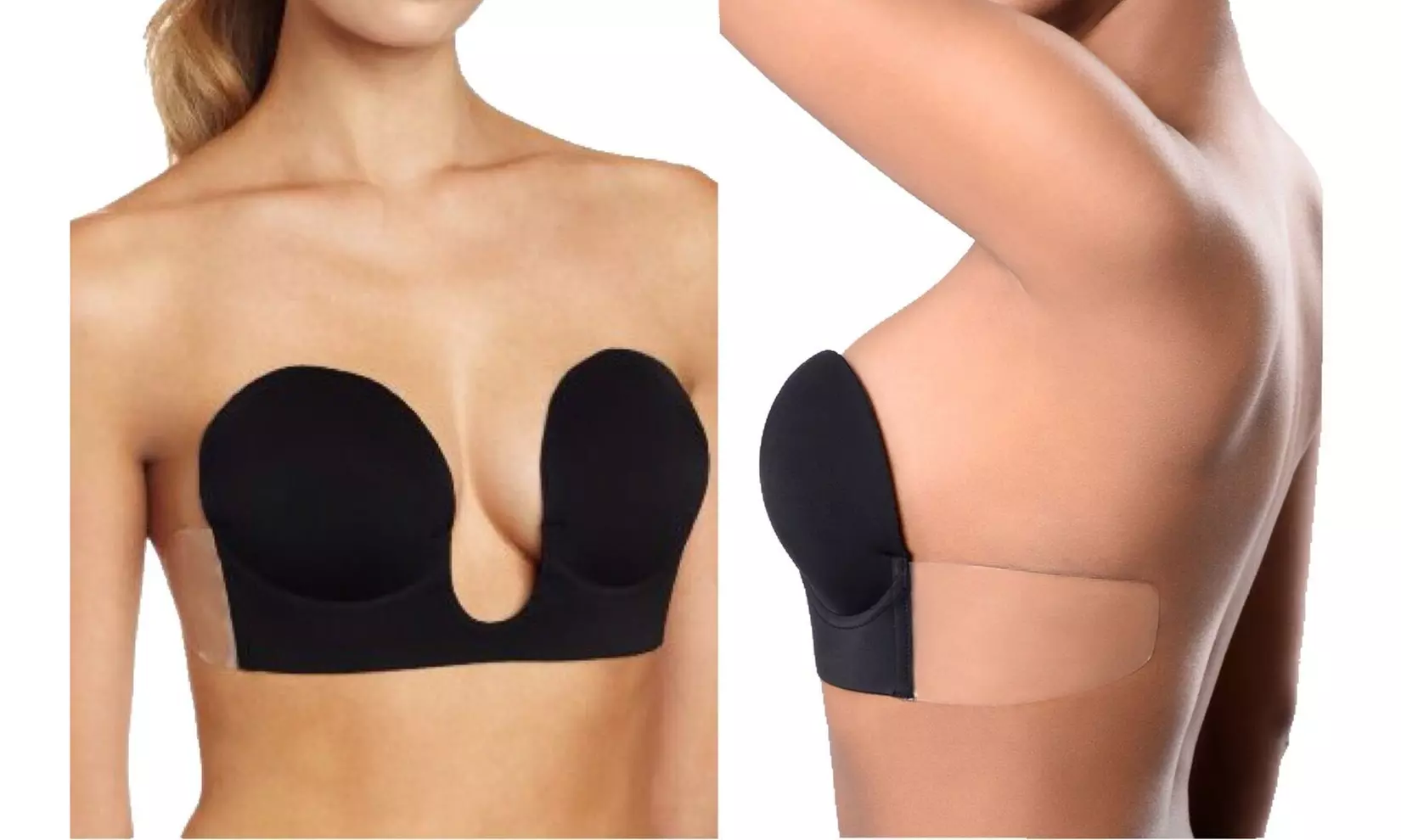 Deep Plunge Backless Strapless Bra (Size A, B, C, D) - Second Medium