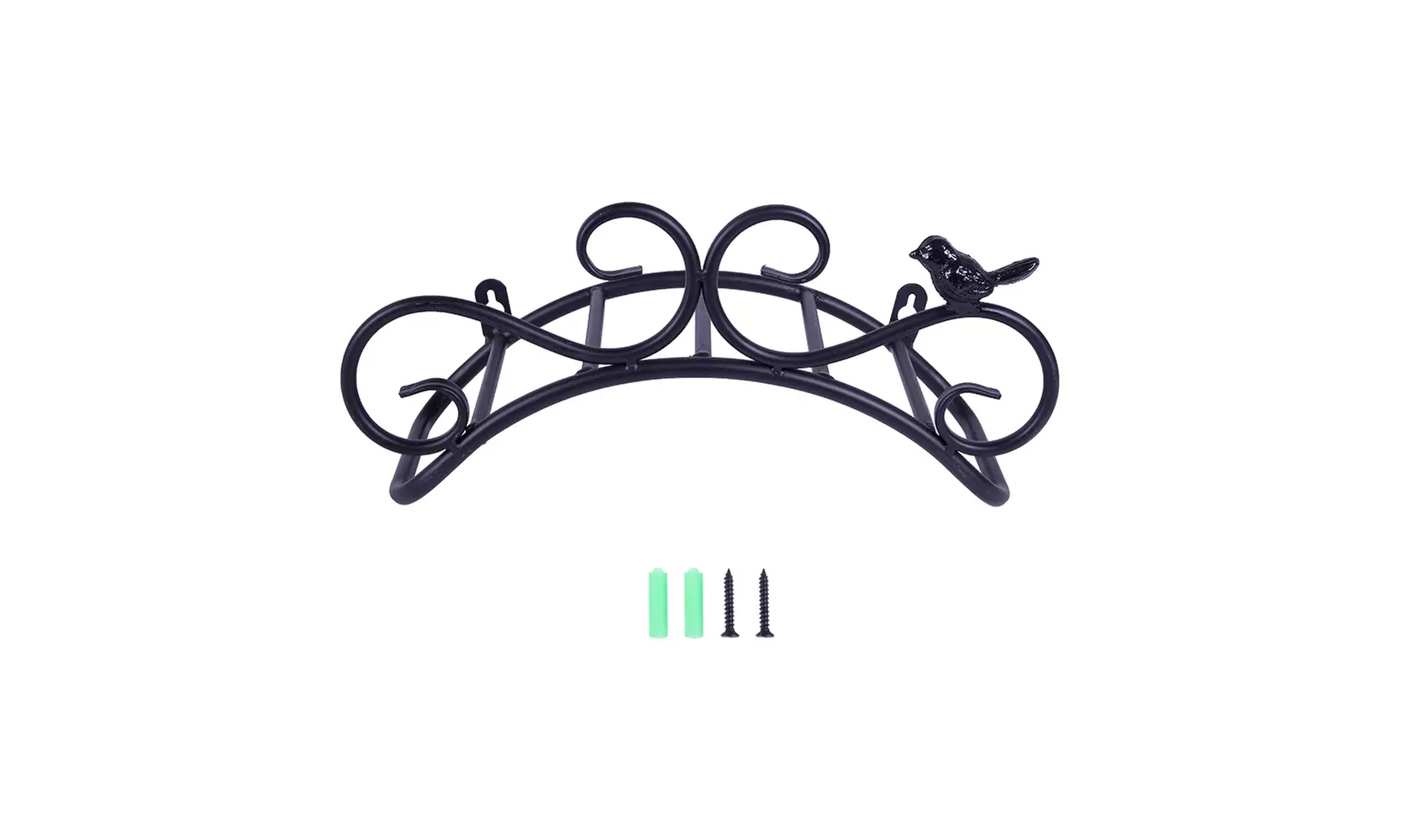 13.8" Antique Style Bird Brackets Garden Braces Storage Rack Rustic Shelf - Primary Image