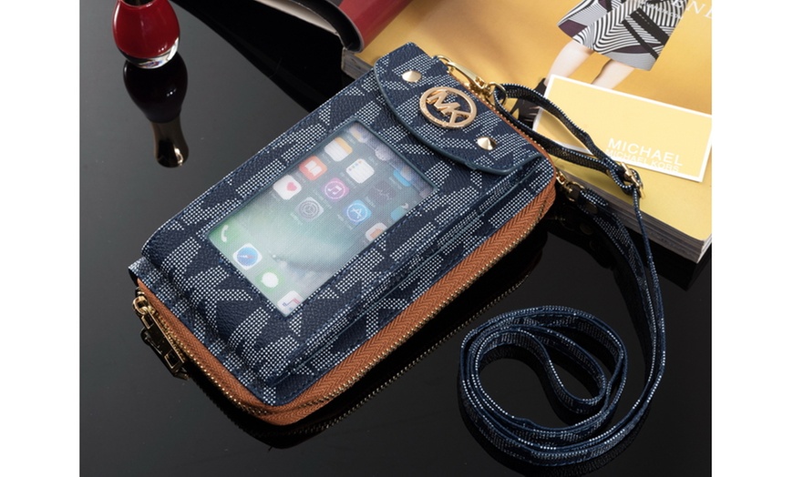 Image 9: Michael Kors Leather Crossbody