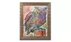 Dean Russo 'Owl Perch' Ornate Framed Art