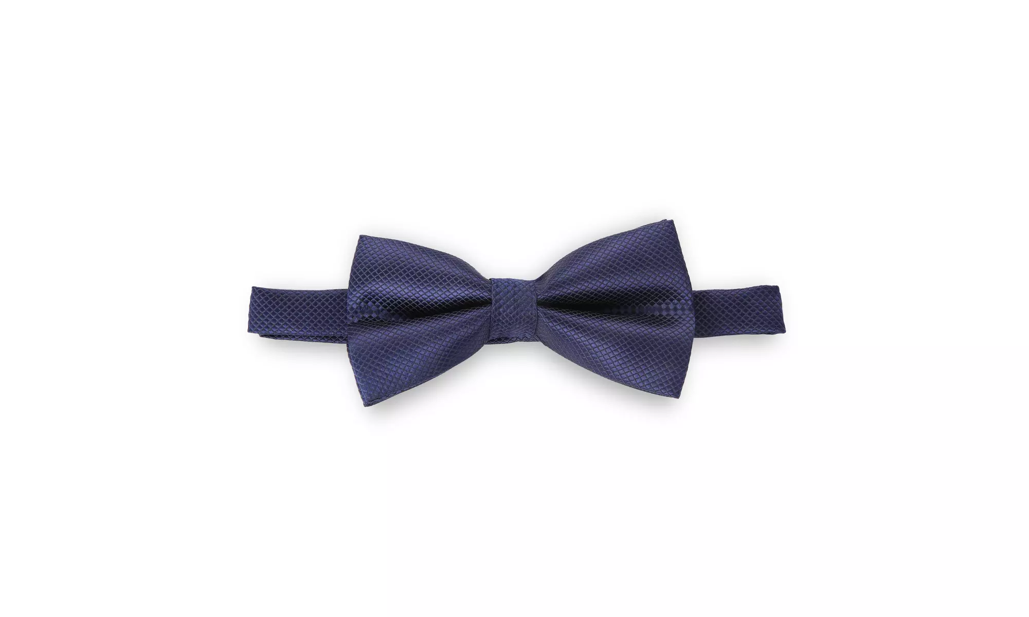 Men's Textured Strap 1" Wide Suspender Bow Tie