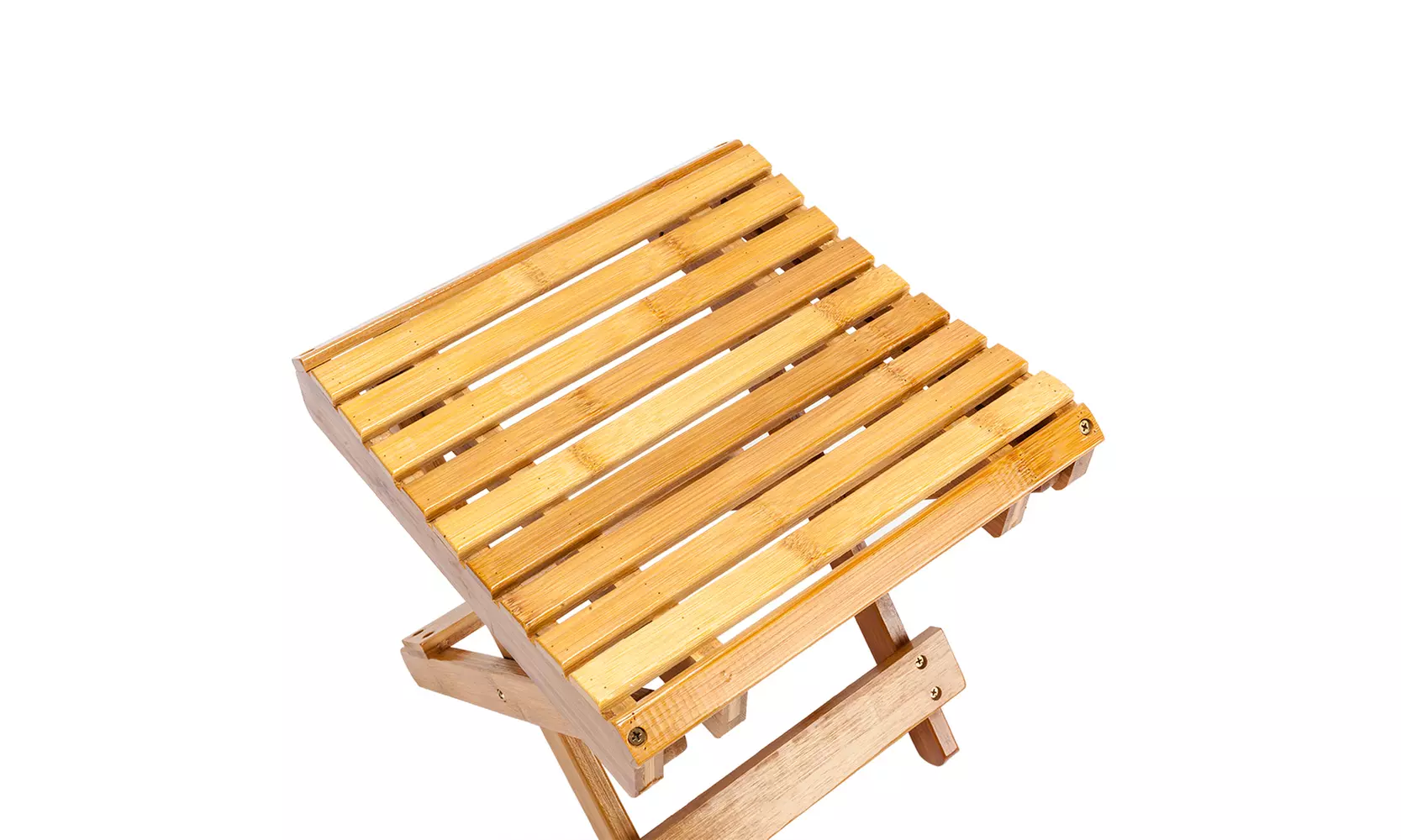 Collapsible Bamboo Stool - Second Medium