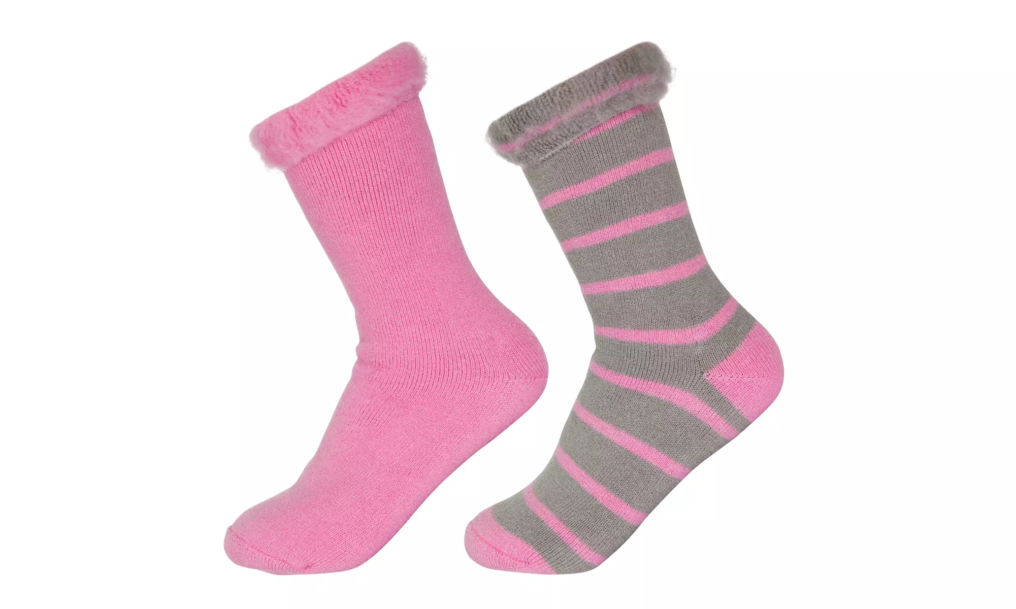 REFLEX Brushed Lined Thermal Heat Socks (2-Pairs) - Primary Image