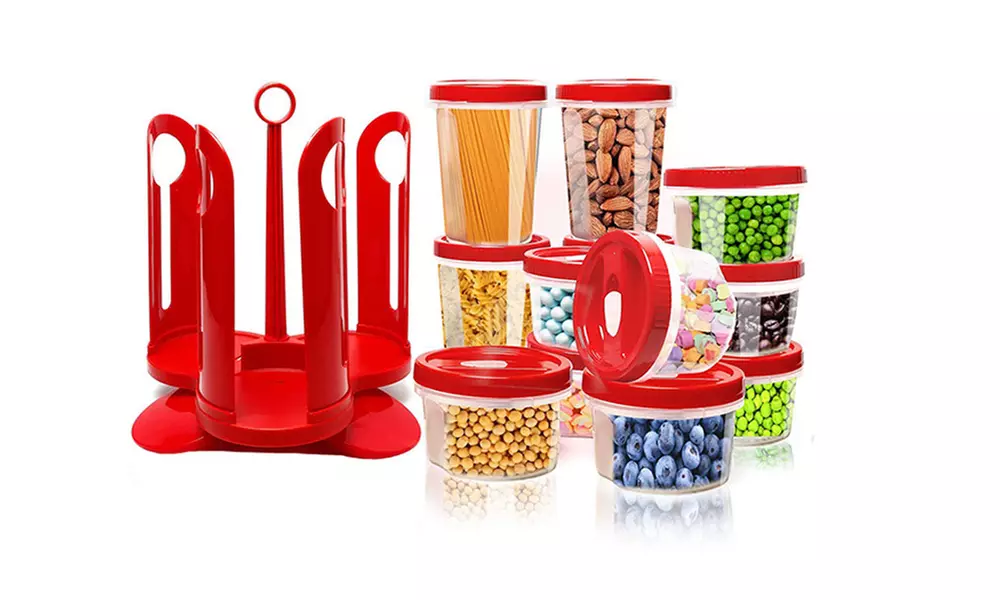 Alta 25-Piece Food Storage Containers BPA Free Leak-proof Plastic Storage Set - Second Medium