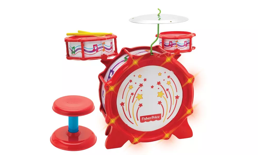 Fisher Price Big Bang Drum set with Lights - Primary Image