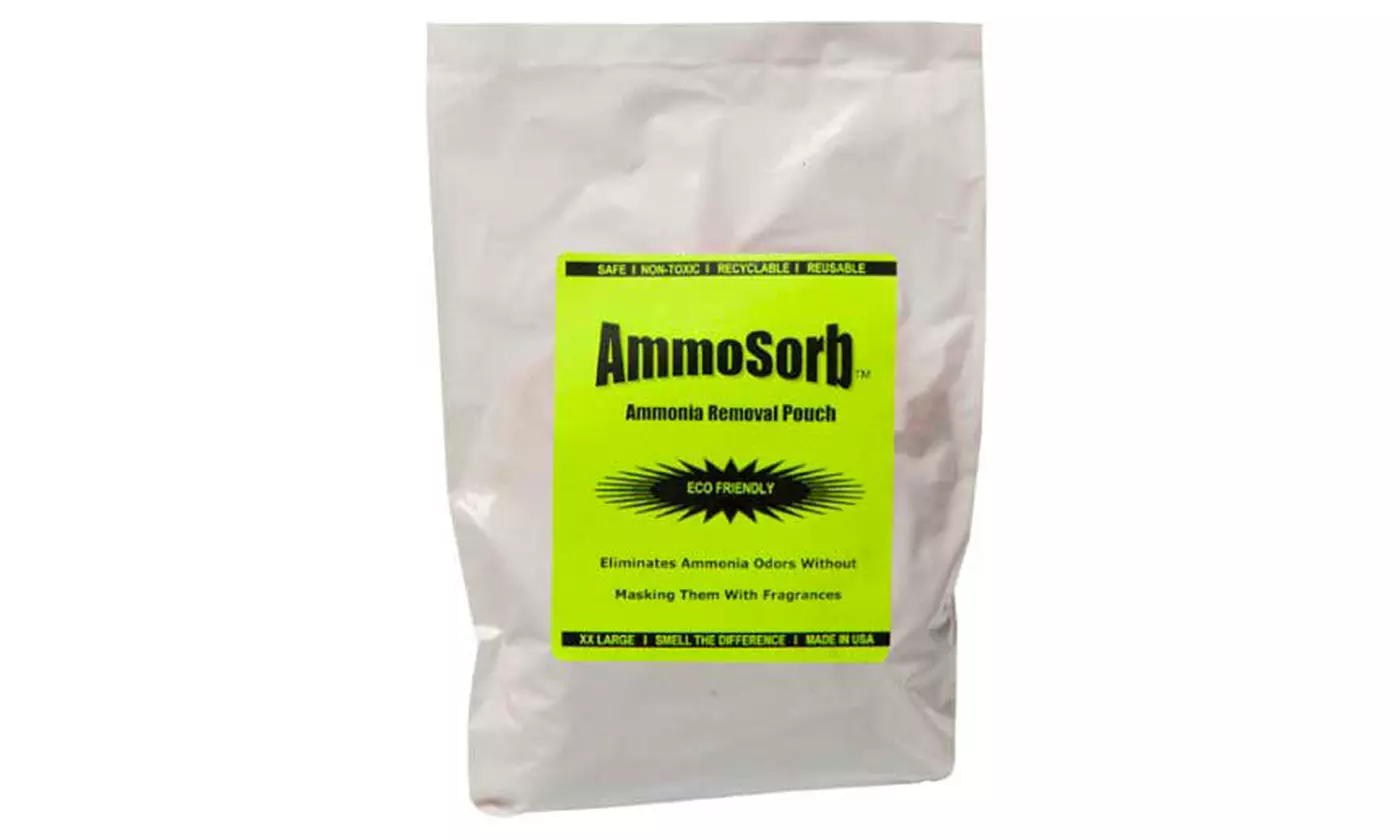 AMMOSORB Reusable Ammonia Smell Removal Deodorizer Pouch: Treats 300 Sq. Ft. - Second Medium