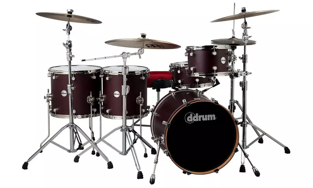 ddrum Reflex Pocket 20 5pc Drum Set - Wine Red Satin - Primary Image