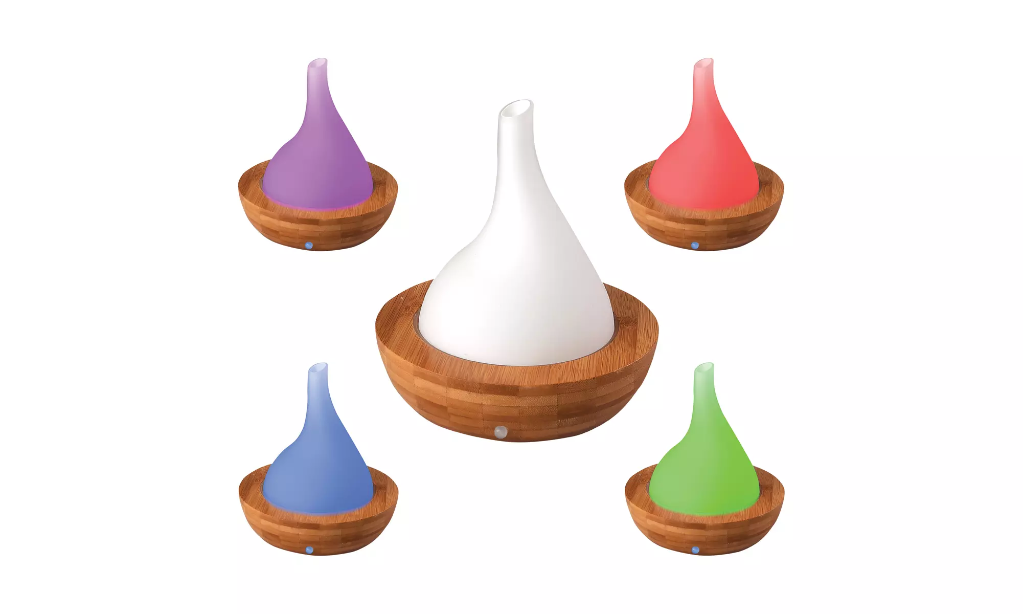 Zennery Bamboo Ultrasonic Aroma Diffuser - Second Medium