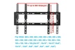 Flat TV Wall Mount Bracket 10 Tilt Swivel for 32" 37" 42" 50" 55" 60" 65" 70" - Second Medium