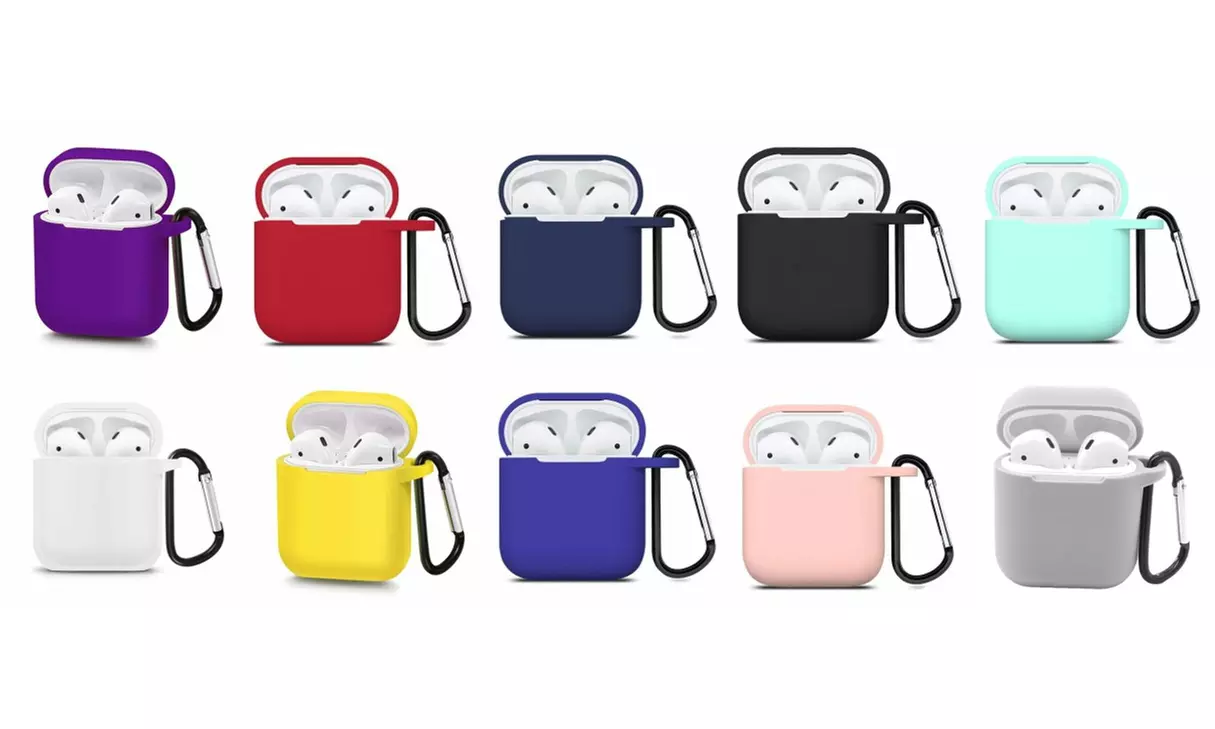 AirPods Silicone Case Cover Protective Skin for Apple Airpod Charging Case - Primary Image