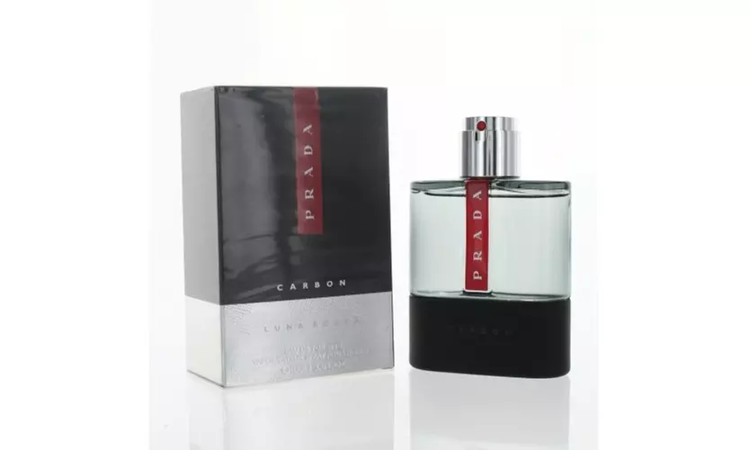 Prada Luna Rossa Carbon Eau de Toilette Spray for Men 3.4 Fl. Oz. BOXED - Primary Image