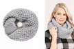 Bulky Knit Infinity Scarves - Second Medium