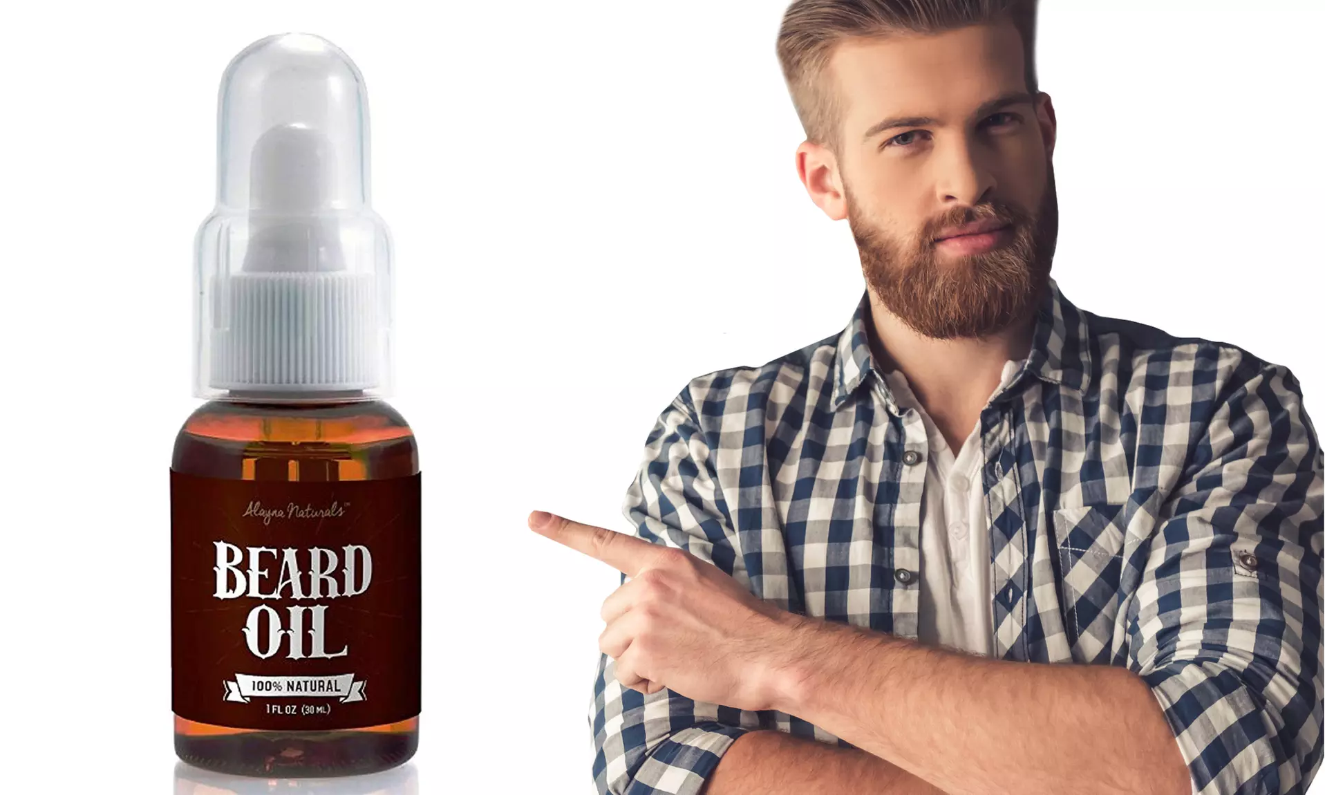 Alayna Naturals Conditioning and Moisturizing Beard Oil (1 fl oz) - Primary Image