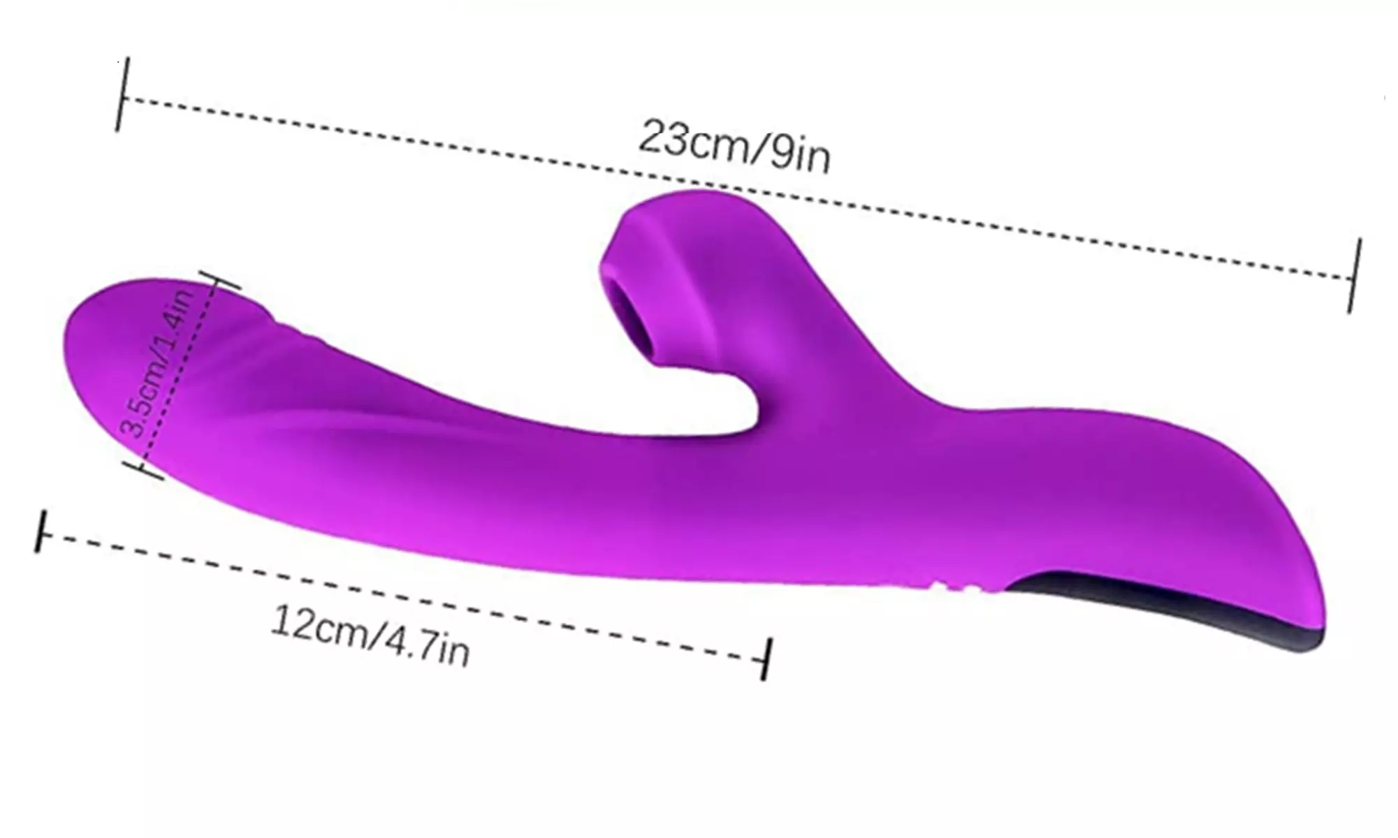 10 Modes Dildo G Spot Clitoral Sucking Rabbit Vibrator Climax Adult Sex Toy Gift