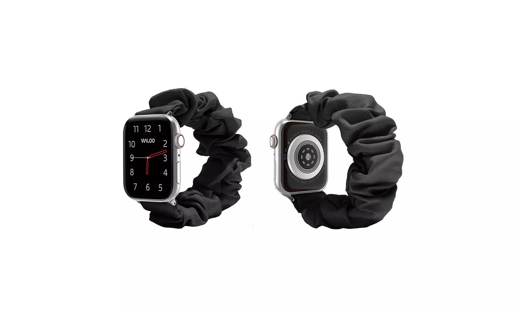 Waloo Elastic Scrunchie Band for All Apple Watch Series