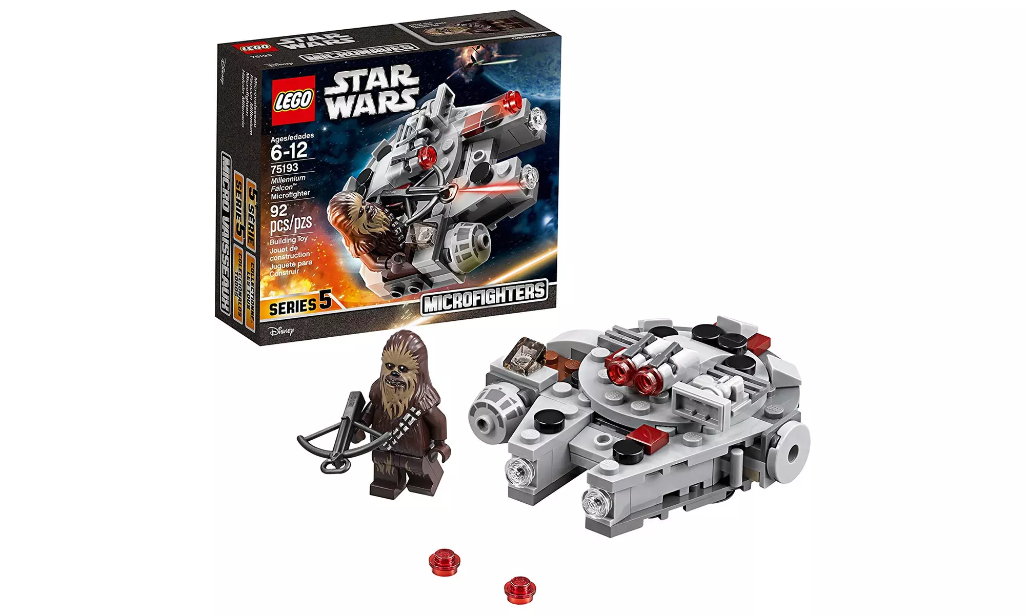 LEGO Star Wars Millennium Falcon Microfighter 75193 Building Kit - Second Medium