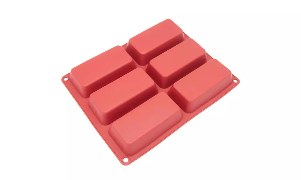 Freshware 6-Cavity Mini Silicone Mold for Bread, Muffin and Cornbread - Primary Image