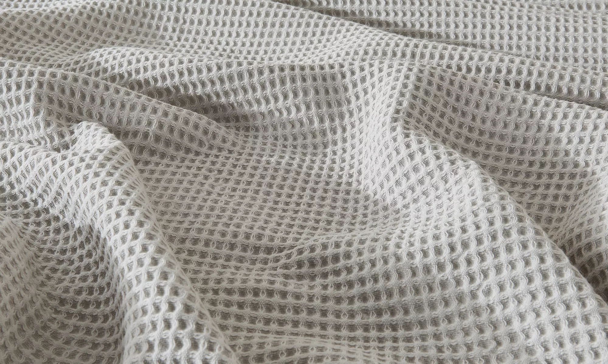 100% Cotton Waffle Weave Throw