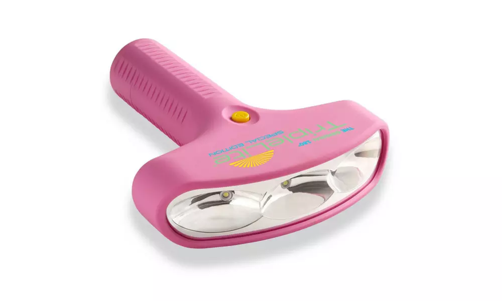 180 Degree TripleLite Exclusive Large Flashlight - Pink - Primary Image