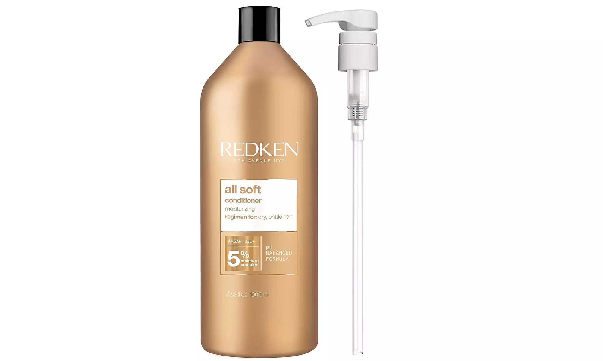 Redken Shampoo & Conditioner With Pumps 1000ml / 33.8 Oz (Choose From Variation) - Second Medium