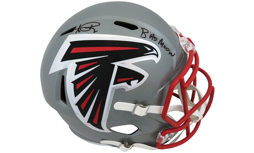 Up To 32% Off on Andre Rison Signed Falcons FL... | Groupon Goods