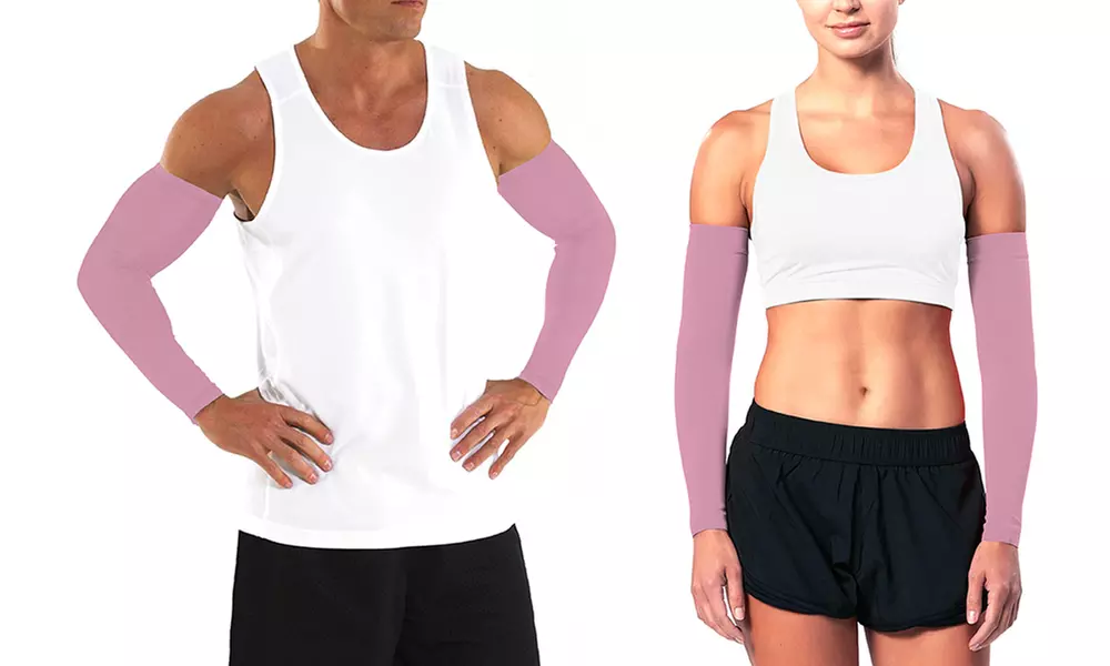 Arm Compression Sleeves for Men and Women (2-Pack)
